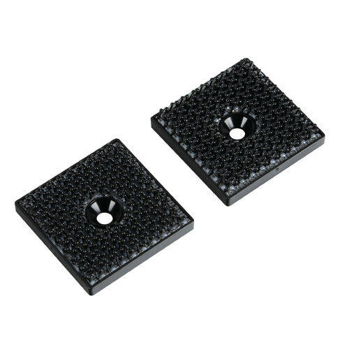 Clips Lampa Duotec autoacoplables, agujero central, juego de 2 - 30x30 mm 74653