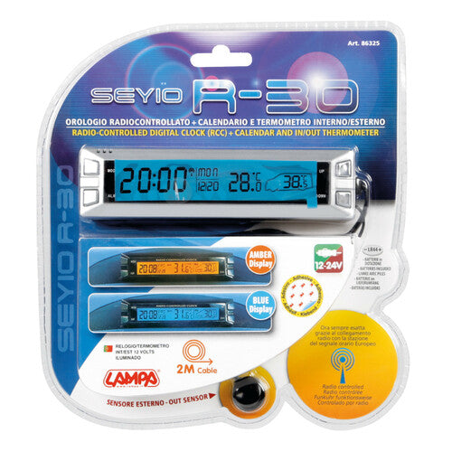 Seyio R-30 Multifunction Clock Lamp - 12/24V