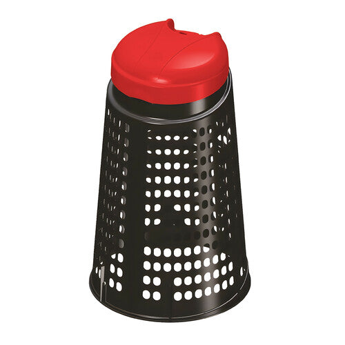 Rejilla para percha Lampa de polipropileno, 110 L - Rojo 89952