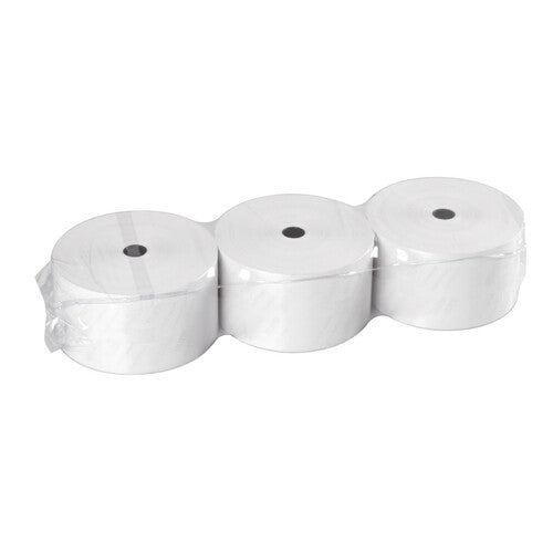 Thermopapierrollen für Servicebereichsäulen, 3 Stück, 55 g/m², 57 mm x 150 m