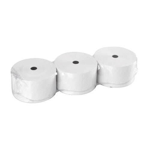 Rotoli carta termica per colonnine aree di servizio, 3 pz 75 g/m 57 mm x 91 m