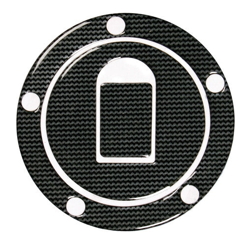 Fuel Cap Cover Lamp - Carbon - Kawasaki (5 Holes)