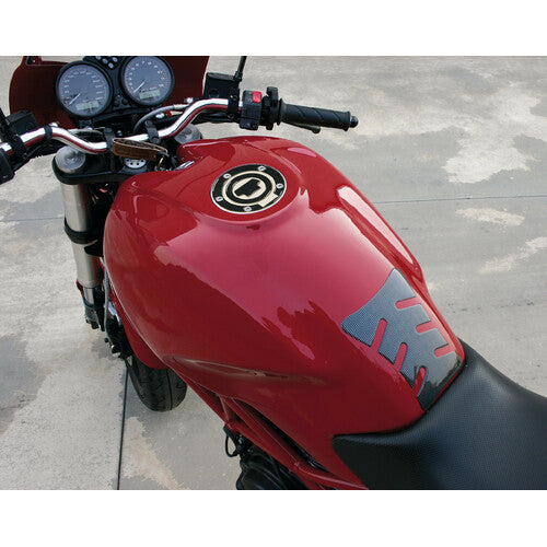 Lámpara de tapa de combustible - Carbono - Yamaha (5 agujeros) 90004