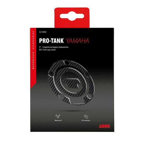 Fuel Cap Cover Lamp - Carbon - Yamaha (5 Holes)