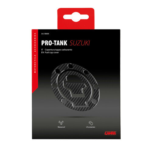Fuel Cap Cover Lamp - Carbon - Suzuki (7 Holes)