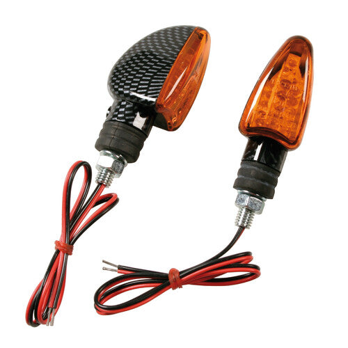 Lampa Arrow, indicatori direzione - 12V LED - Carbon