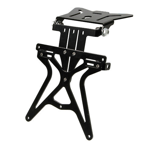 Aero-X Lamp, fully adjustable license plate holder