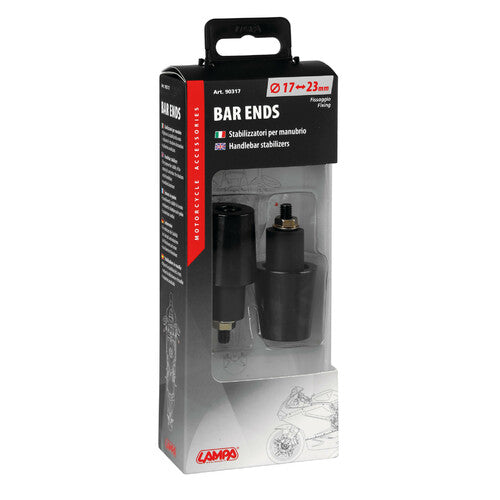 Lampa SU-2, Estabilizadores universales para manillar de motocicleta - Negro 90317