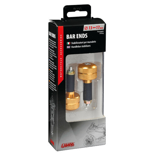 Lampa SU-3, Stabilizzatori manubrio moto universali - Oro 90319