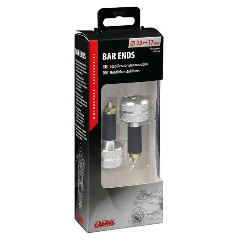 Lampa SU-3, Stabilizzatori manubrio moto universali - Alluminio 90321