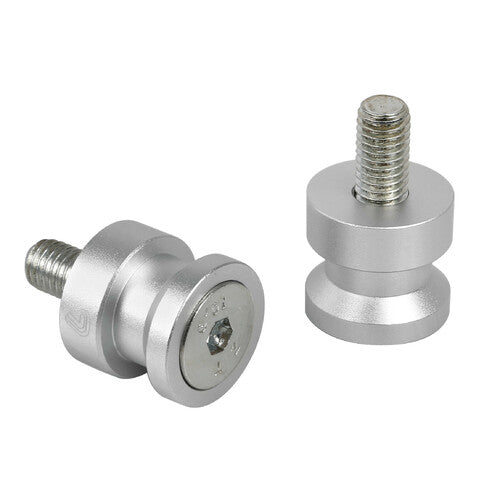 Par de soportes para trípode de lámpara - 8x1,25 mm - Aluminio 90331