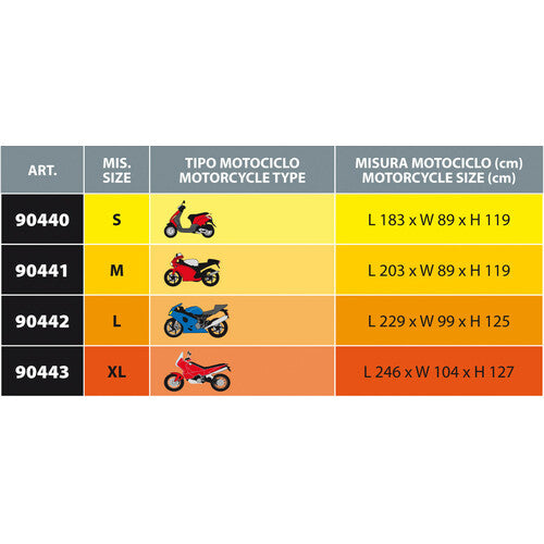 Funda para motocicleta Coverlux - XL 90443