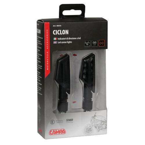 Lampa Ciclon, indicatori di direzione a led - 12V LED