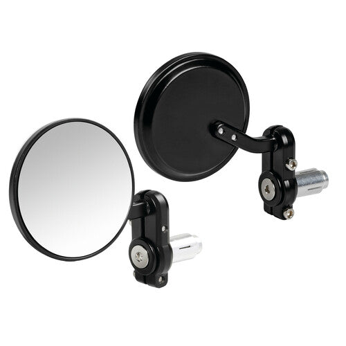 Lampa Dernier, pair of rearview mirrors - Black