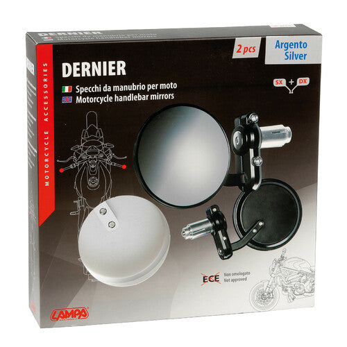 Lampa Dernier, par de espejos retrovisores - Aluminio 90492