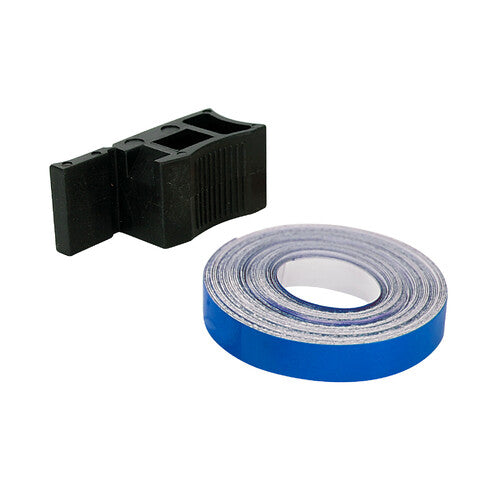 Lampa Wheel Stripe Racing, profilo adesivo per cerchi ruota - Blu 90523