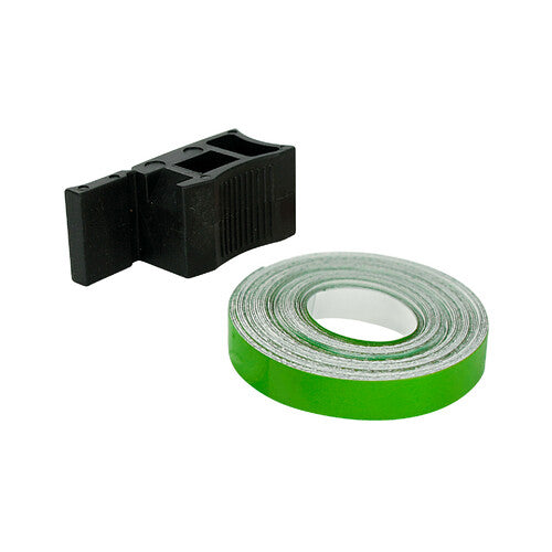 Lampa Wheel Stripe Racing, adhesive profile for wheel rims - Green