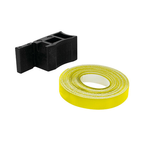 Lampa Wheel Stripe Fluo, adhesive profile for wheel rims - Yellow