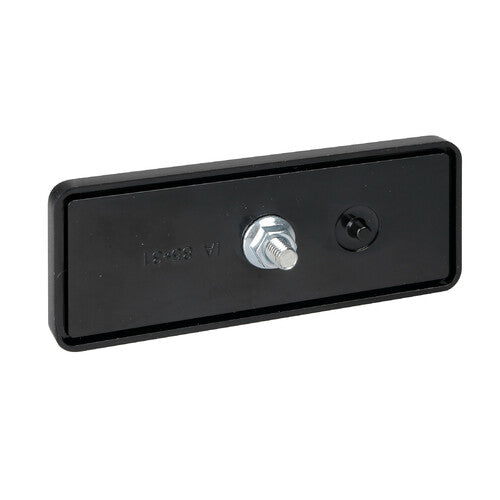 Rear Reflector Lamp with Screw - 90x35 mm - Red