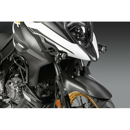 Lampa O-Lux, coppia fari ausiliari a led, 12V - Nero