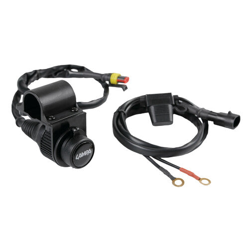 Standard power socket for handlebar mounting - 12V - 12A max