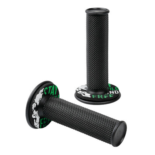 Lampa Donut Offroad-Griffe, Universalgriffe - Schwarz - Grün 90572