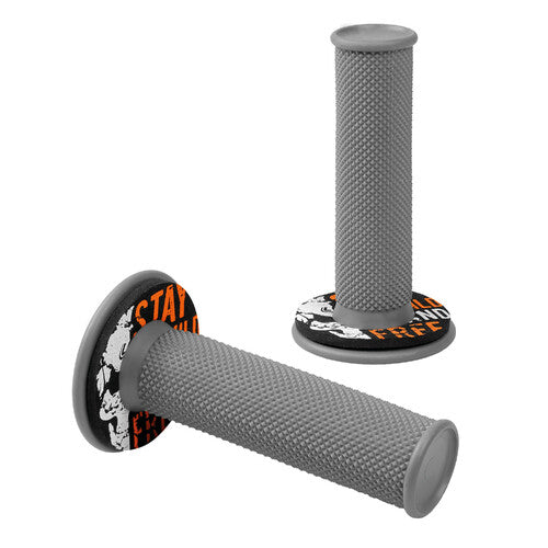 Lampa Donut Off-Road Grips, manopole universali - Grigio - Arancione