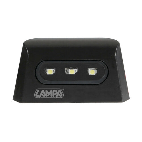 Lampa A-ion, luce targa a 3 Led Smd, 12V