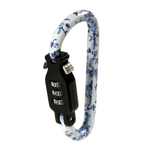Gulliver Lamp, Anti-Theft Carabiner - Floral