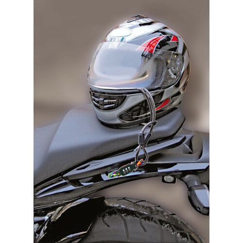 No-Ride Junior Lampe, 6 mm Sicherheitskabel – 80 cm