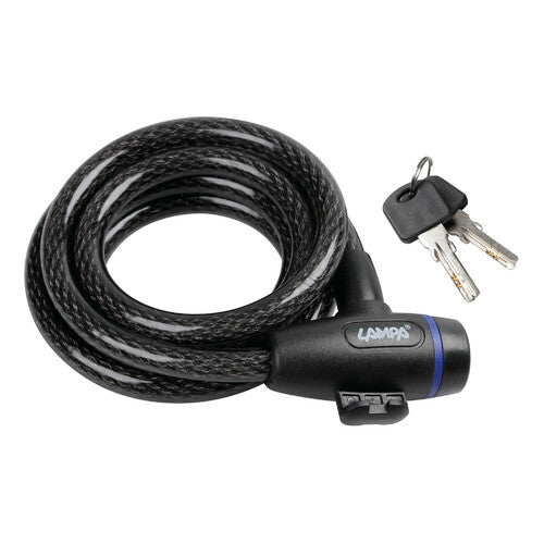 Lampa Club, cavo antifurto in acciaio 12 mm - 180 cm 90624