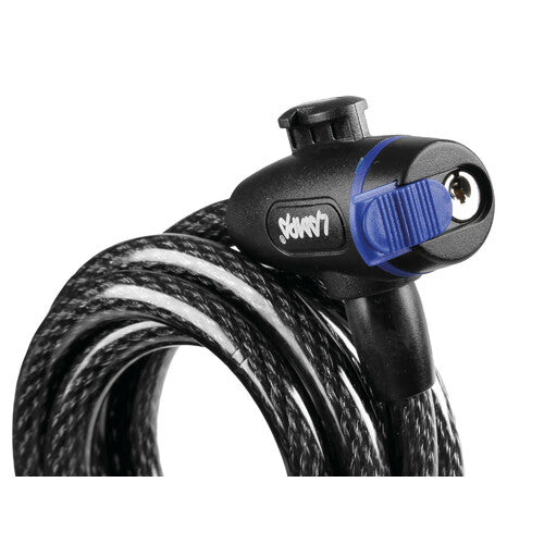 Lampa Club, 12 mm Stahl-Diebstahlsicherungskabel – 180 cm