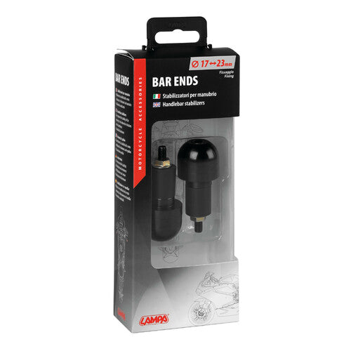 Lampa Coppia stabilizzatori manubrio - Nero 0638 90638
