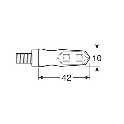Lampa Nix, LED-Blinker - 12V LED 90679