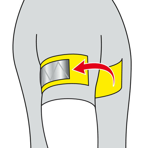 Fluoband 1 Lamp, Reflective Band - Yellow