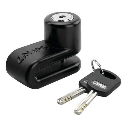 Lámpara de pinza, bloqueo de disco - Diámetro del pasador 5,5 mm - Negro 91563