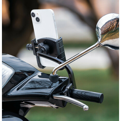 Lampa Smart Handle Grip, Handyhalterung zur Befestigung am linken Lenker des Rollers 91580