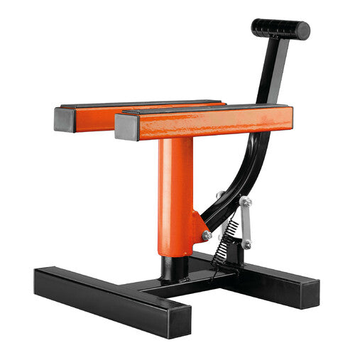 Lampa Cross Lift, cavalletto alza moto universale per modelli cross/enduro - Arancio 91698