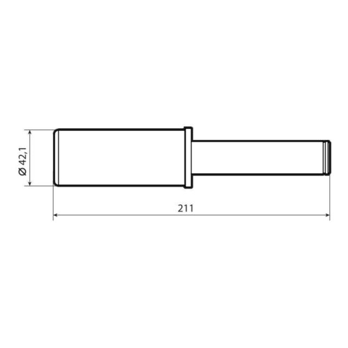 Lámpara de pasador para soportes de un solo brazo - 42 mm 91720