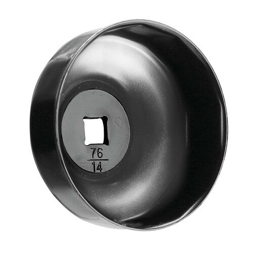 Llave de vaso para filtro de aceite de lámpara de 76 mm con 14 lados 91740