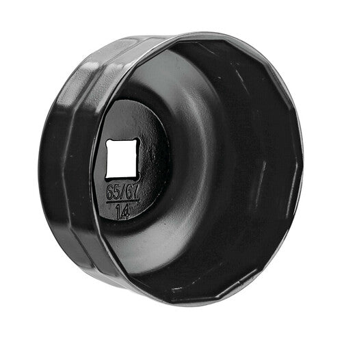 Llave de vaso para filtro de aceite de lámpara para filtro de 65-67 mm con 14 lados 91742