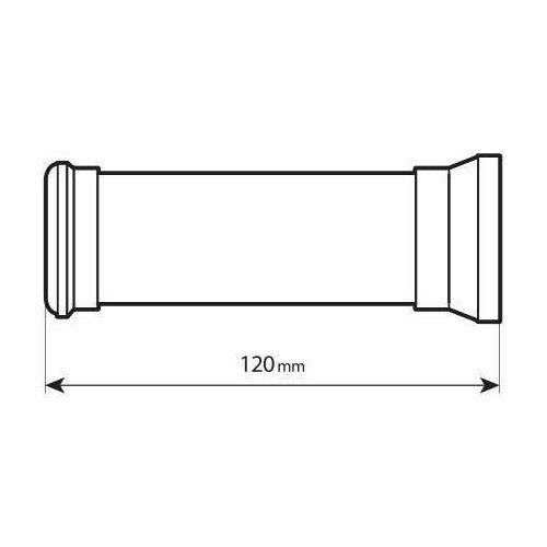 Lampa Alu-Grip, manopole universali - Nero 91754
