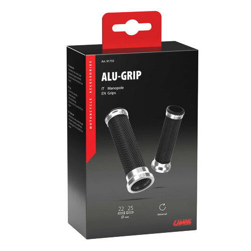 Lampa Alu-Grip, manopole universali - Argento 91755