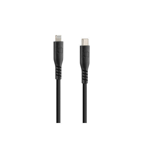 Optiline Pro, USB tipo C > Cable de silicona Apple de 8 pines - 20 cm