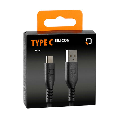 Cable Optiline Silicona Usb A > Usb Tipo C - 60 cm