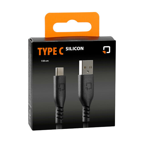 Cable Optiline Silicona Usb A > Usb Tipo C - 150 cm