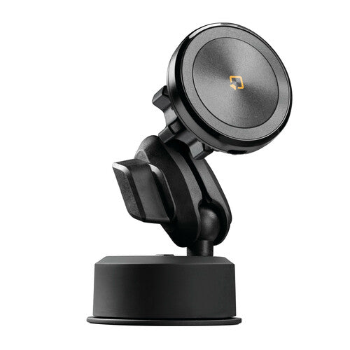 Optiline Mag Wireless Orbit, soporte magnético para teléfono con carga inalámbrica y ventosa adhesiva