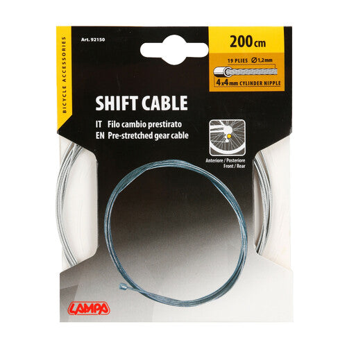 Lamp Gear Shift Cable - 2000 mm