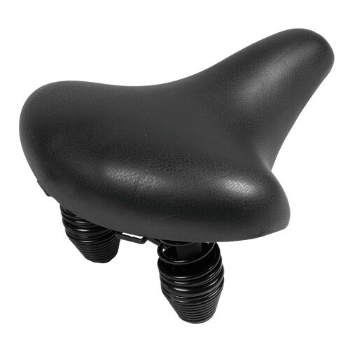 Double spring saddle lamp