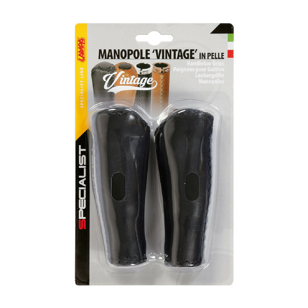 Lampa Pair of Vintage Knobs - Black - 135+135 mm